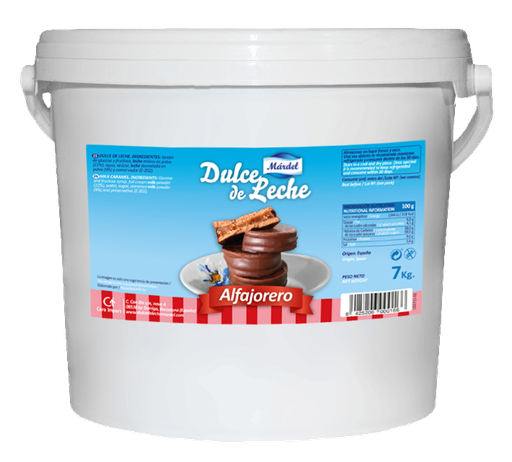 DULCE DE LECHE PASTELERO MARDEL 7Kg Cx2