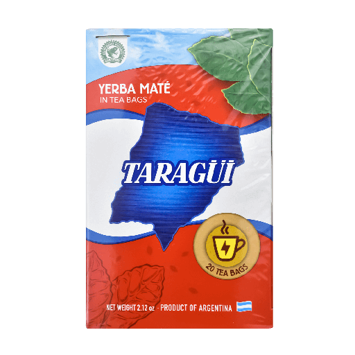 YERBA SAQUITOS TARAGUY MATE COCIDO Cx12