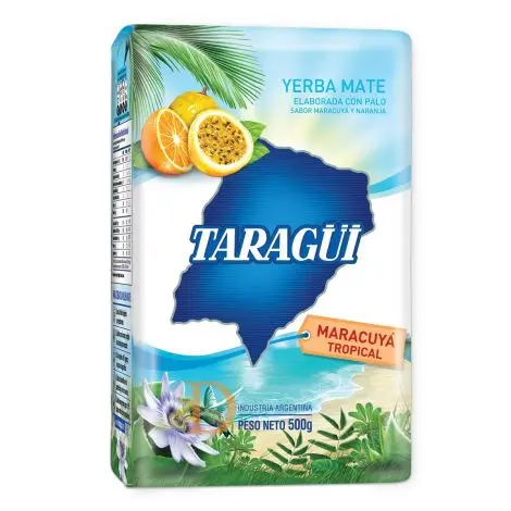 YERBA TARAGUY MARACUYA (CON PALO) 500g Cx10