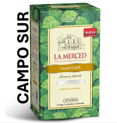 YERBA LA MERCED CAMPO SUR 500g