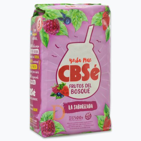 YERBA CBSE FRUTOS DEL BOSQUE 500 G X 12