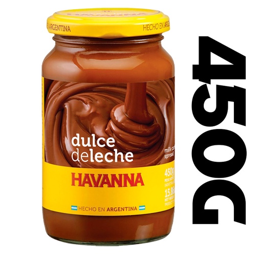 DULCE DE LECHE HAVANNA 450g