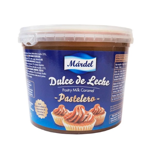 DULCE DE LECHE PASTELERO MARDEL 1Kg Cx6
