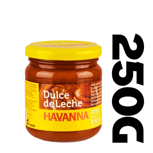 DULCE DE LECHE HAVANNA 250g Cx12