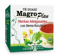 YERBA SAQUITOS TE MAGRO PLAN STEVIA 3g Cx20