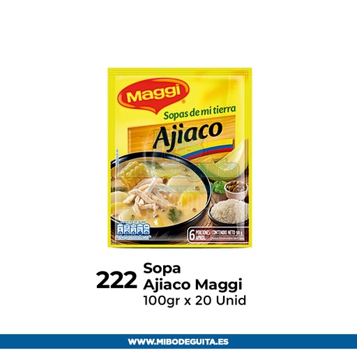 Sopa ajiaco Maggi