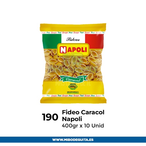 Fideo Caracol Napoli